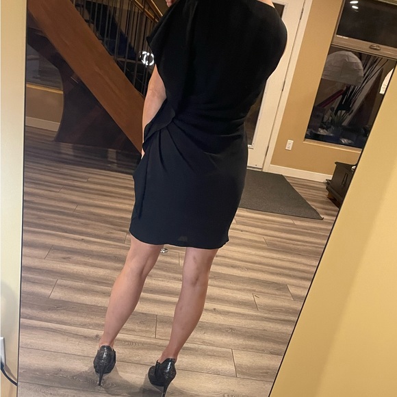 Allen Schwartz Privé Black Cocktail Dress - Picture 8 of 8